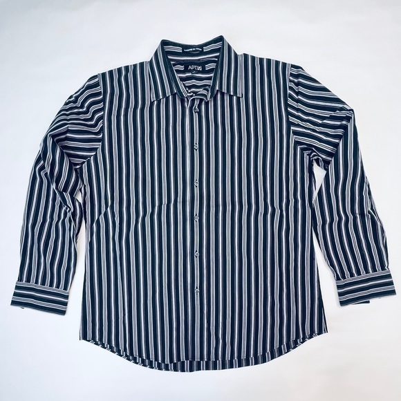 APT 9 Size L CASUAL BUTTON DOWN - Picture 1 of 6